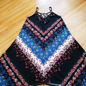 Hankerchief hem dress